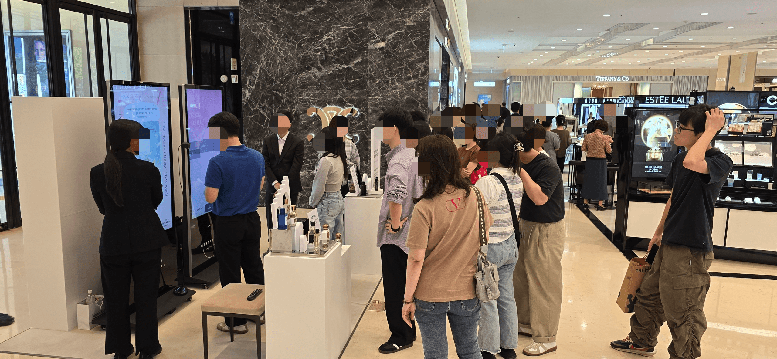 더현대 대구 하이센트 - 현대백화점 AI 이벤트 사례